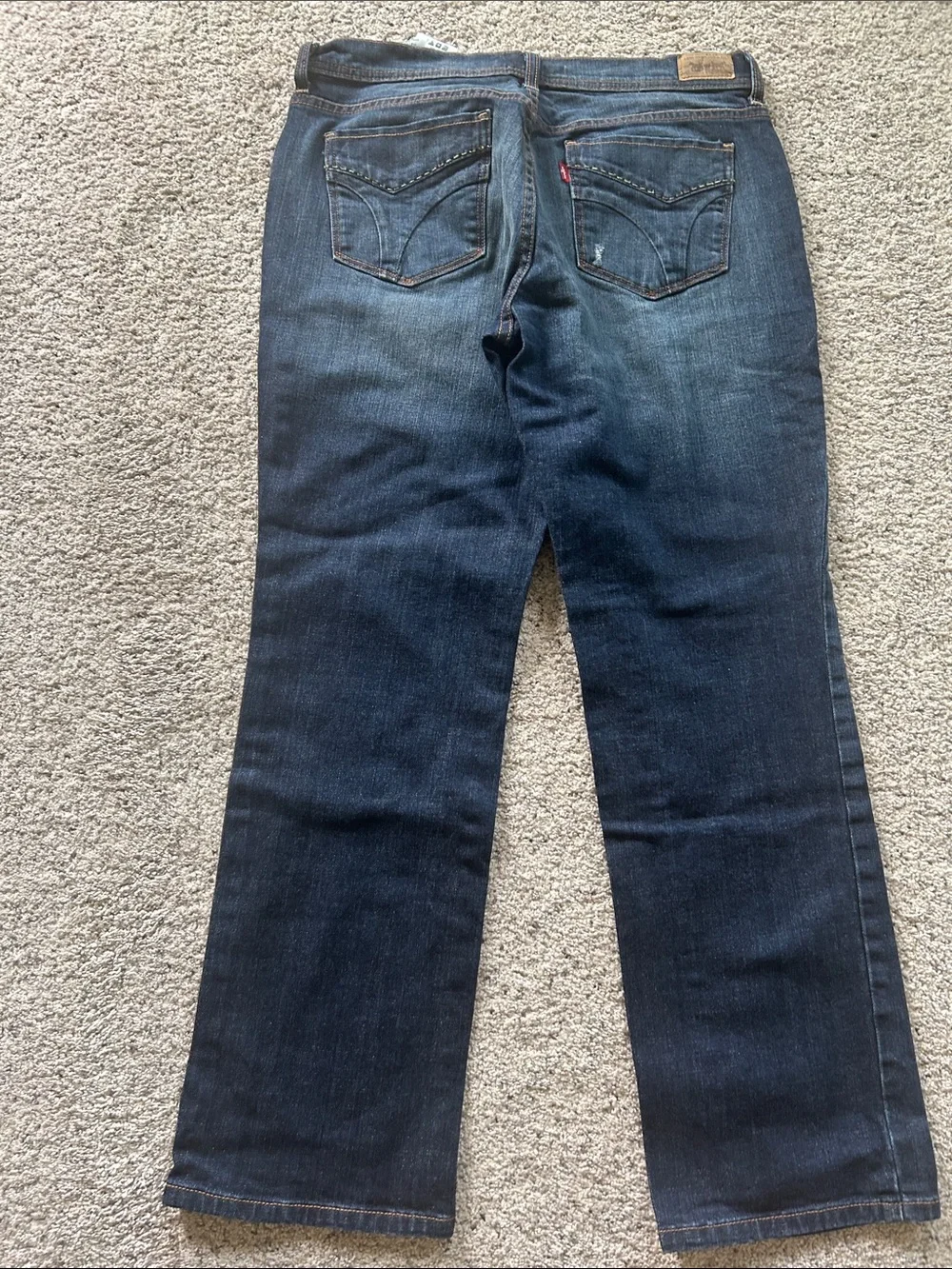 Women's Levis Dark Blue Slim Fit Jeans